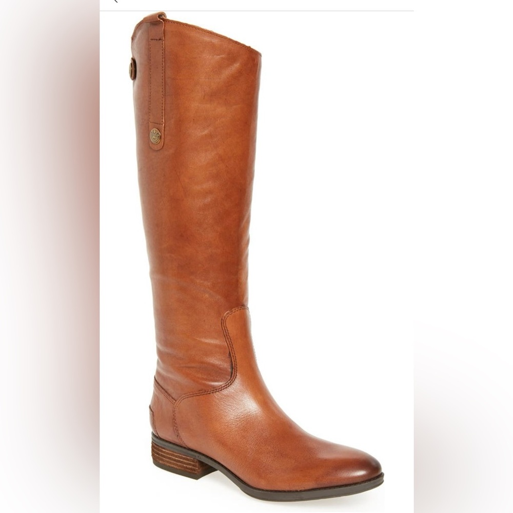 SAM EDELMAN penny boots women’s WIDE CALF Size 10 M